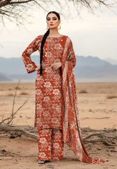 3 PIECE - UNSTITCH KHADDAR SUIT