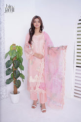 Blush Blossom Embroidered